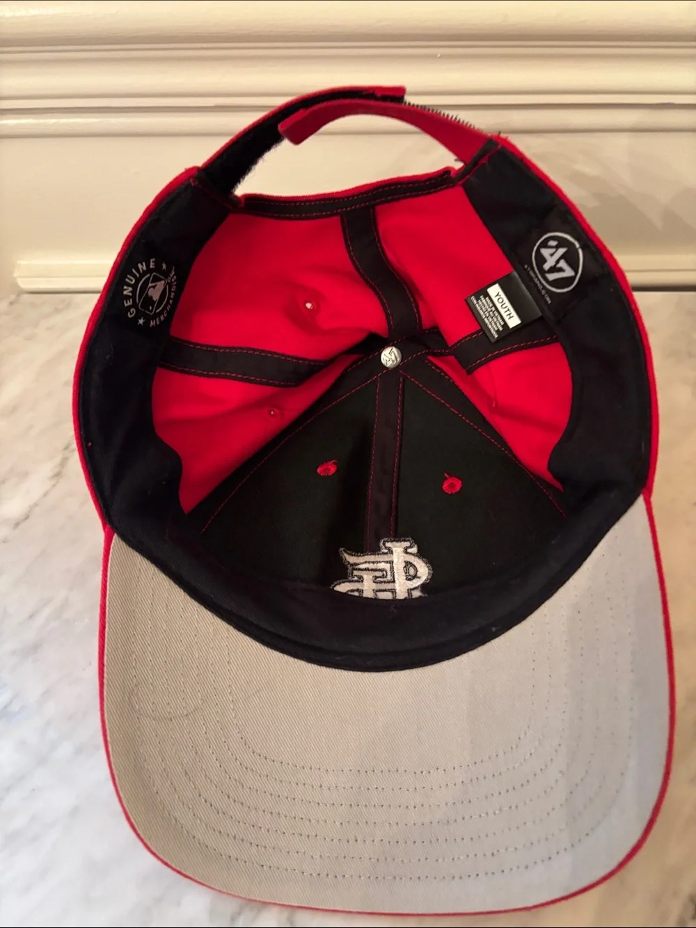 Kids St. Louis Cardinals Red Baseball Cap